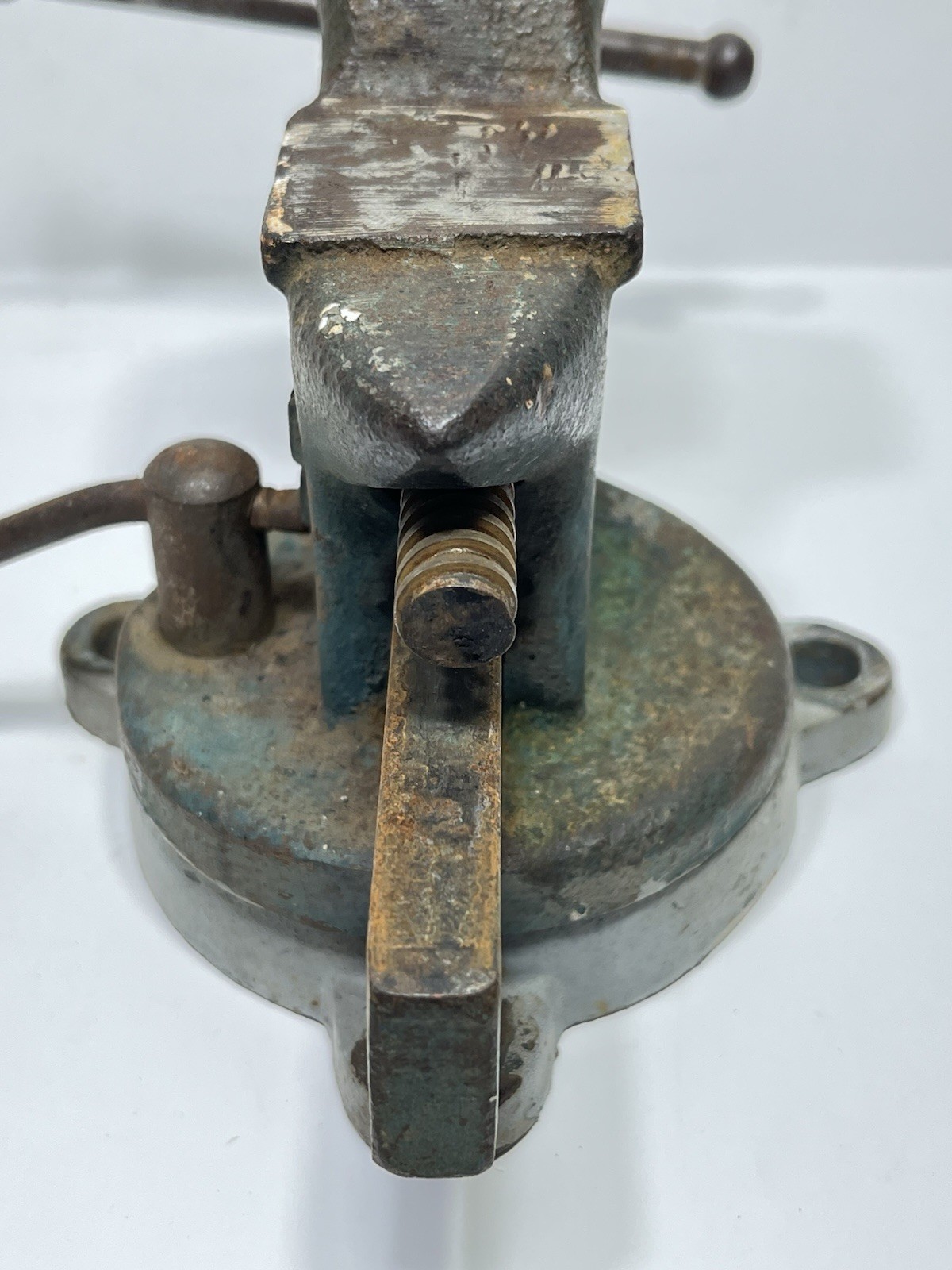 Vintage Fulton 5190 Bench Vise Swivel Base 3 Inches FREE SHIPPING