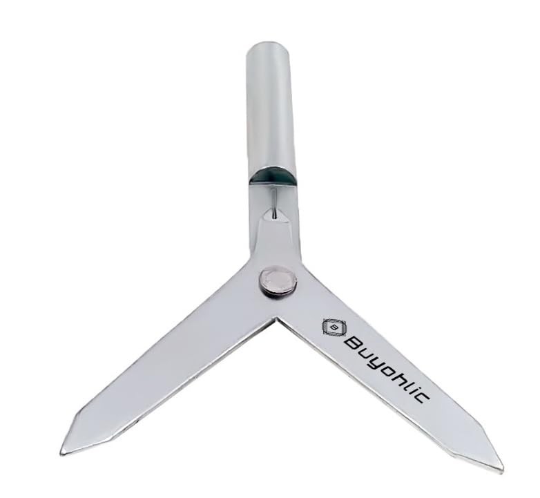 Buyohlic Round Work Piece Center Finder Tool 3/8″ Shank for Milling Mettalic