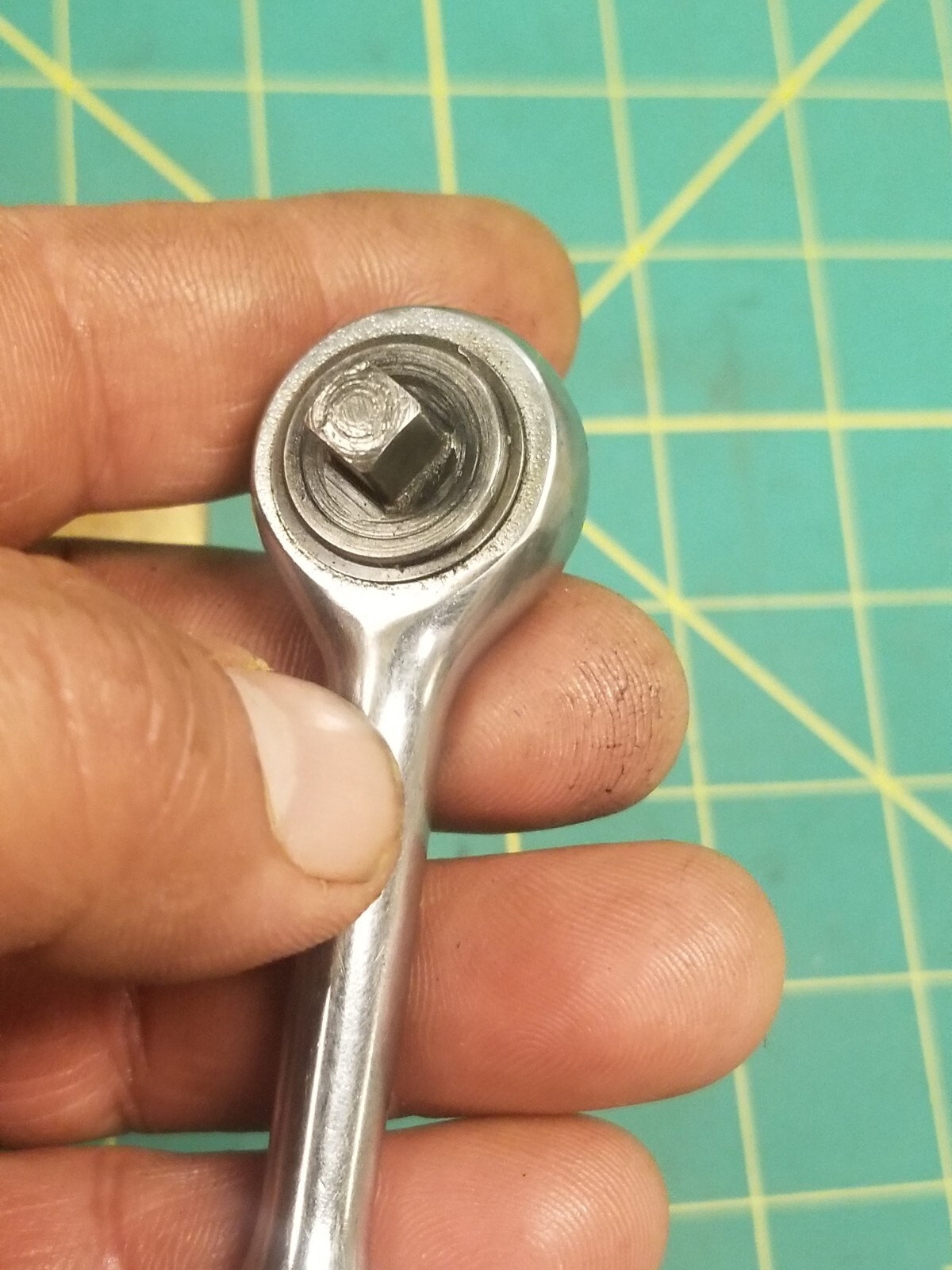 Vintage Thorsen No. 77 MC 1/4” Drive Ratchet Wrench Made In Spain