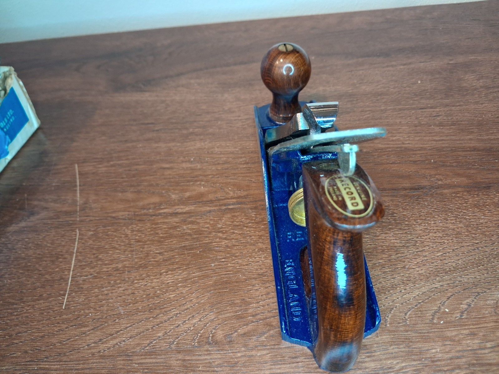 Record No 03 Smooth 1-3/4″ Cutter Hand Plane 9-1/4″ Long Made In England, Boxed