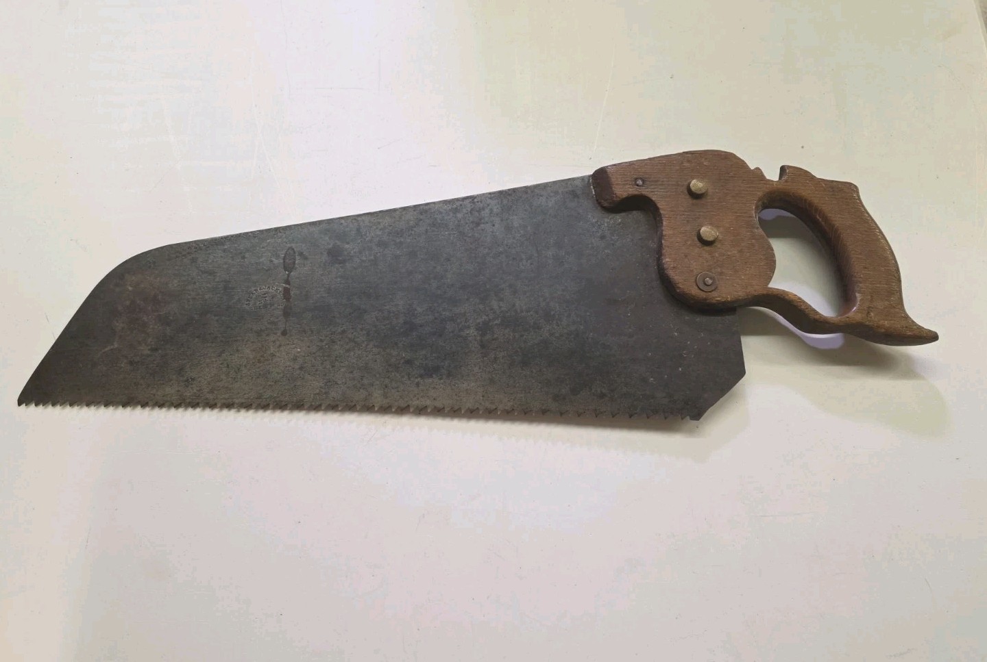 Vintages Spear & Jackson Sheffield hand Saw 22” 6 Tpi plus saw sets