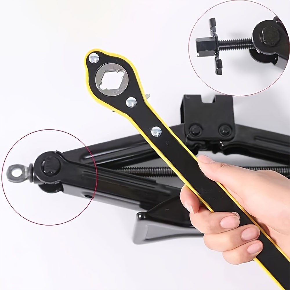 Adjustable Heavy-Duty Sturdy Durable Adjustable Labor-Saving Tire Ratchet Wrench