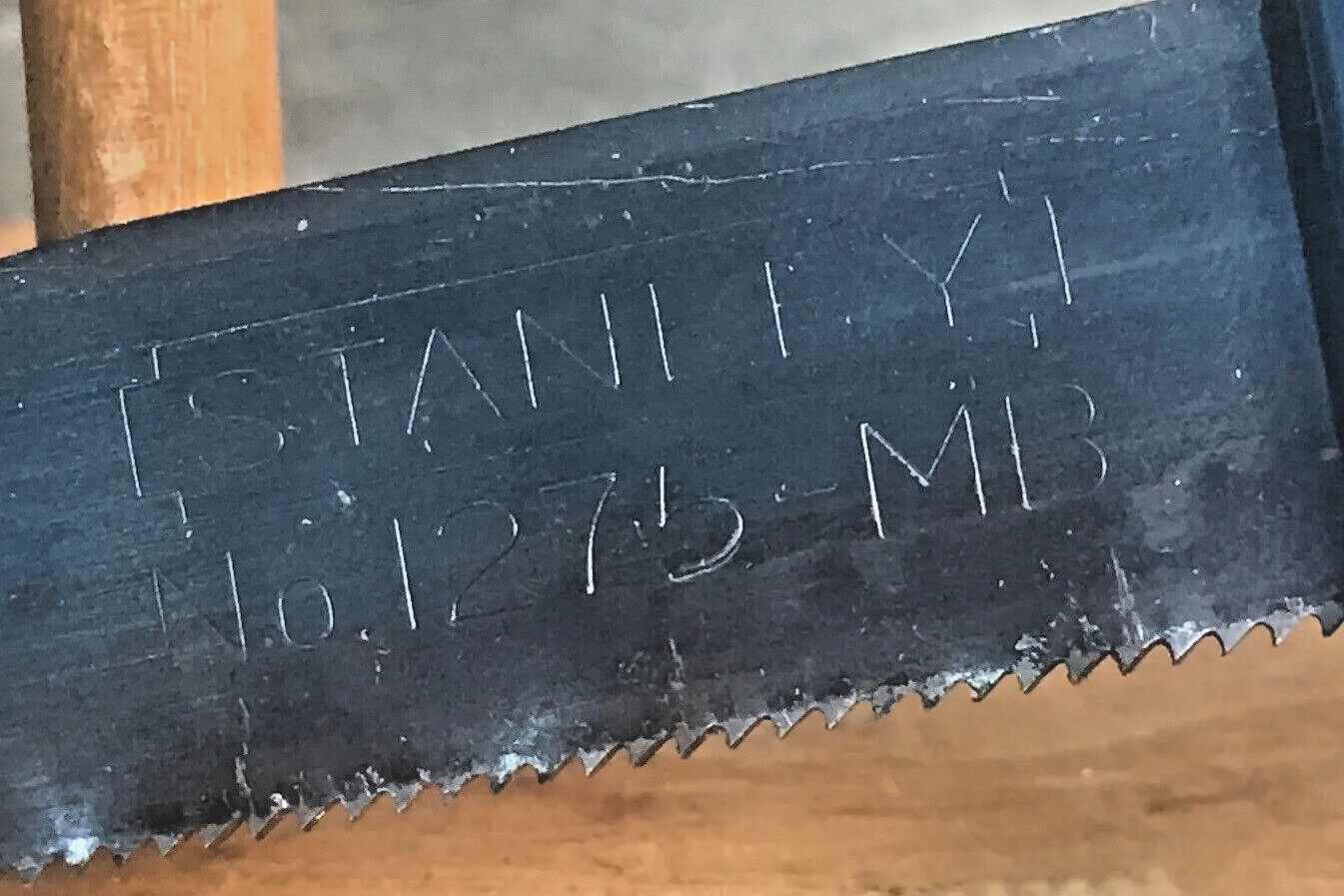 Vintage Stanley Handyman Keyhole Saw No H1275 w 2 Blades Ex Condition