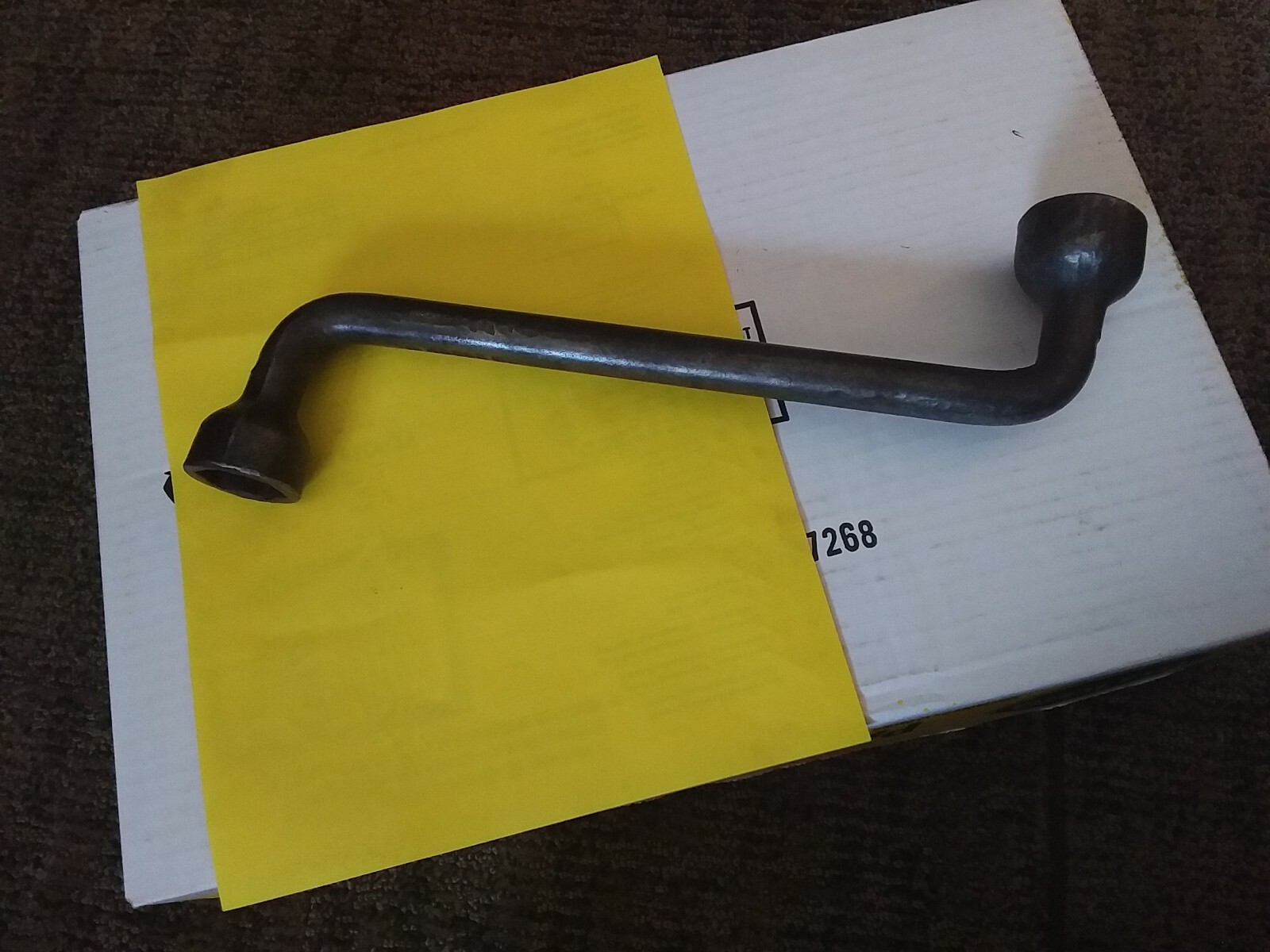 Vintage Wrench International Harvester Co Lug Nut Wrench No. 45662-DA