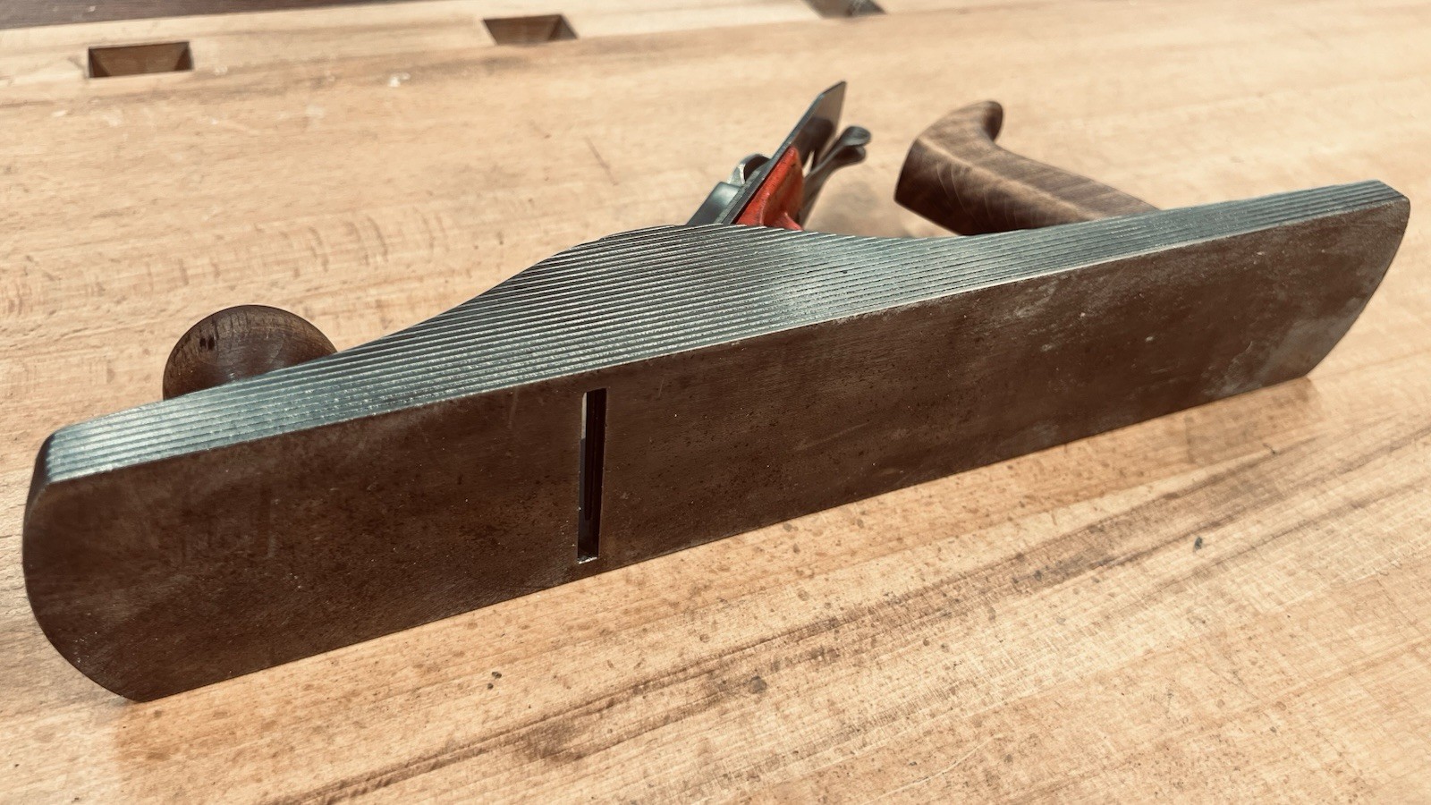 VTG Craftsman USA 14″ L X 2 1/2″ W Hand Wood Plane mfg by Sargent, n Excel Cond.