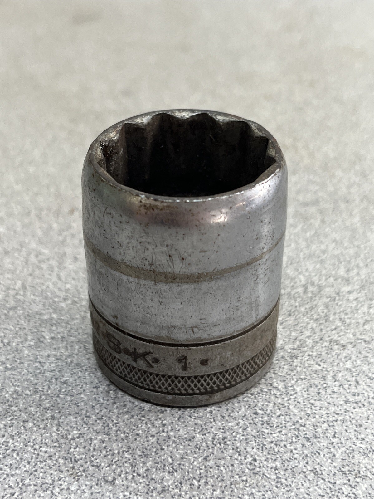 Vintage SK 1″SAE 1/2″ Drive 12 Point Socket 40132 Made in USA