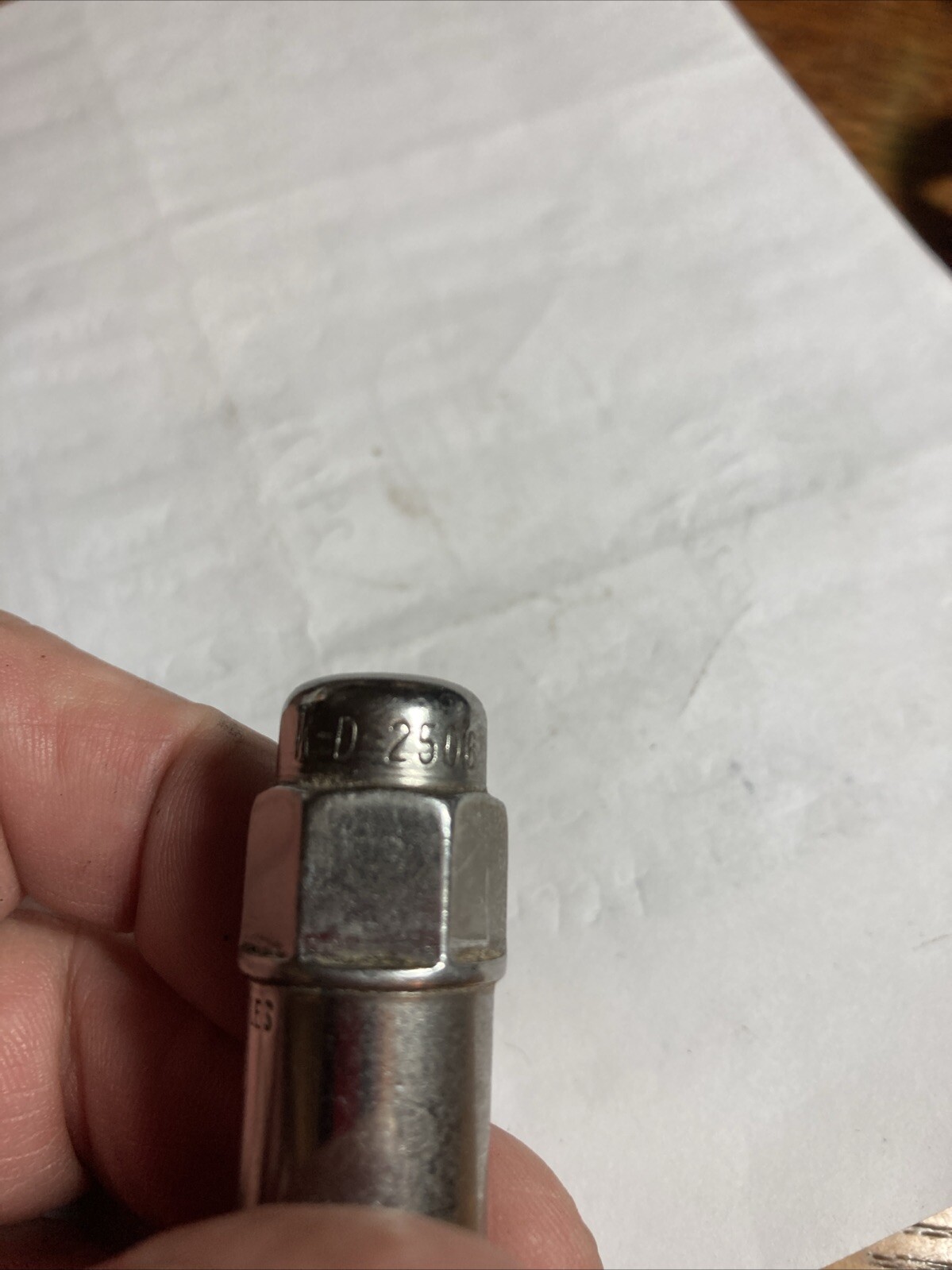 Vintage K – D Tools Tap A Socket 7/16 6 Point # 2508 ( Rare Find )