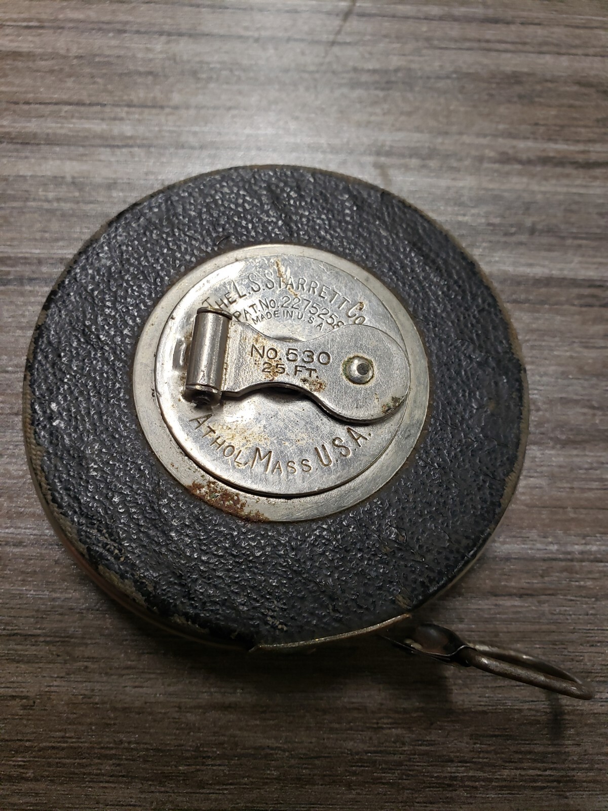 Vintage L.S. Starrett Co 25ft Tape Measure Rule #530 Made in USA – Athol, Mass