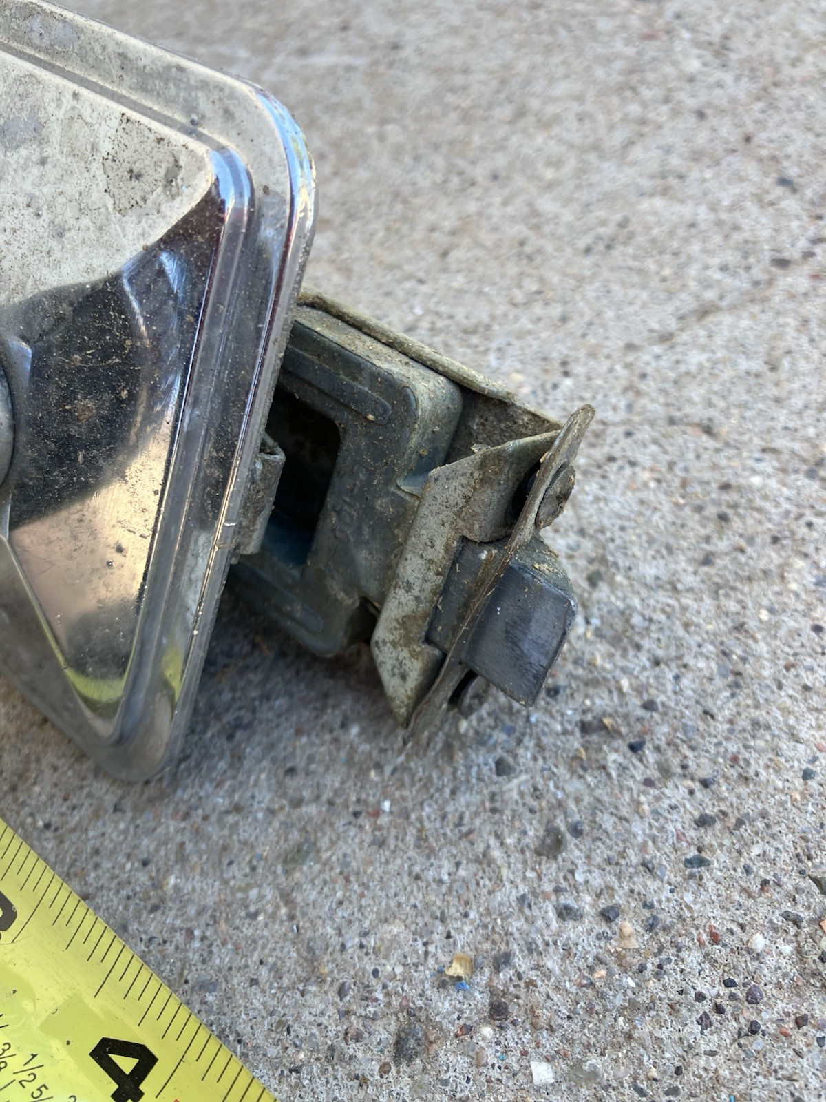 PARTS/REPAIR Vintage Theodore Bargman Door Knob Lock L-100 Camper Trailer