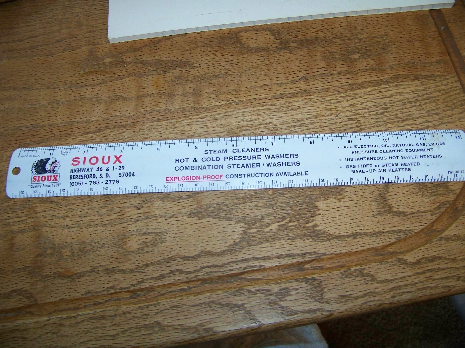 LOT OF 9 Vtg Wood Metal Plastic Advertising & Collectible Rulers Measure Devices
