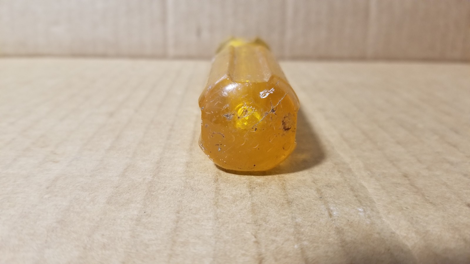 Vintage Yellow Handle Phillips Screwdriver Good cond