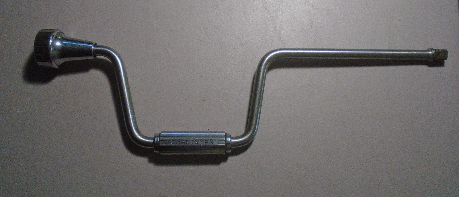 Vintage Craftsman Hand Crank 18” Speed Handle Socket Wrench 3/8″ Drive