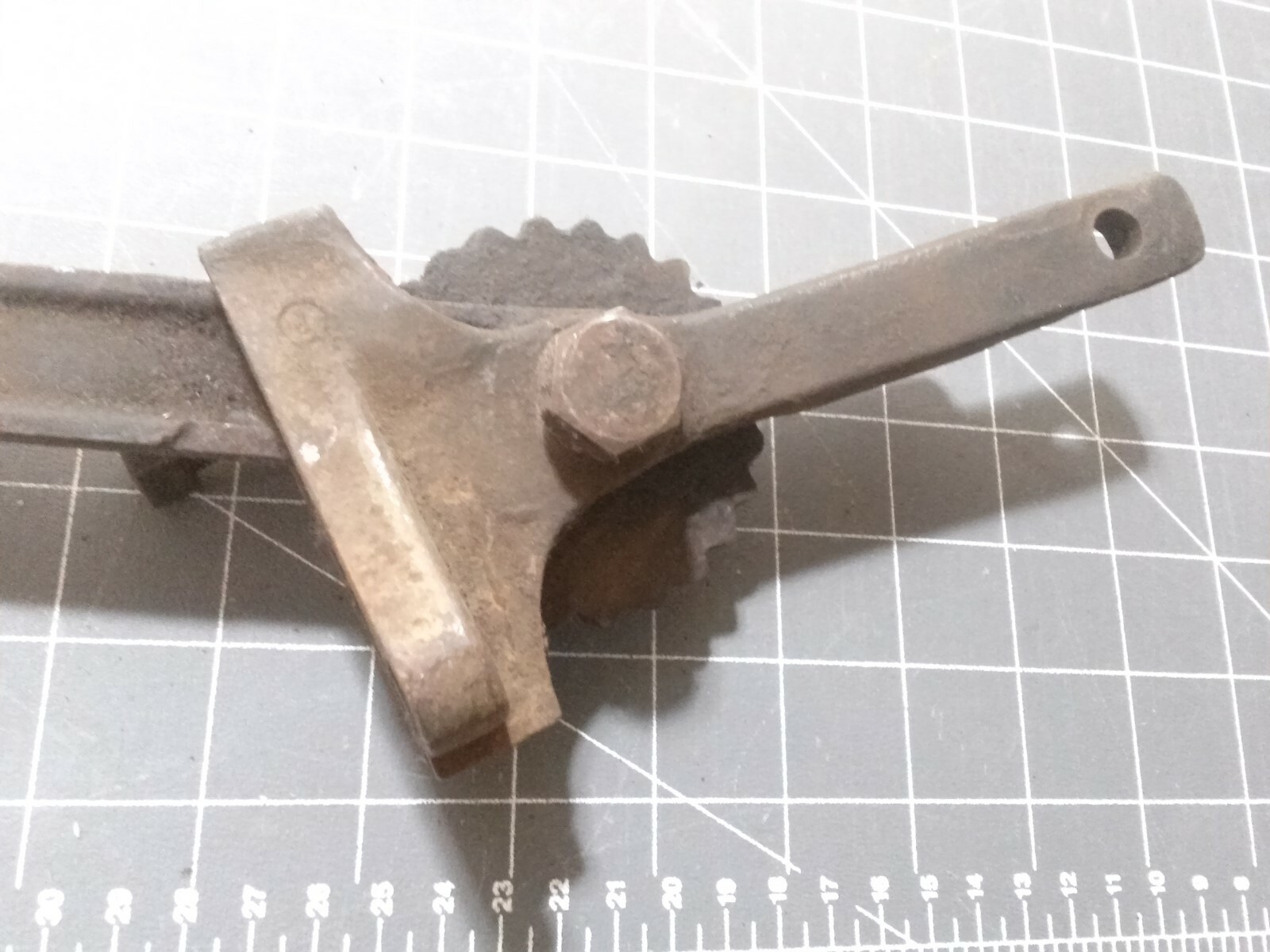 Vintage Fence Wire Stretcher Cast Iron Antique Barbed Wire Tool For Parts
