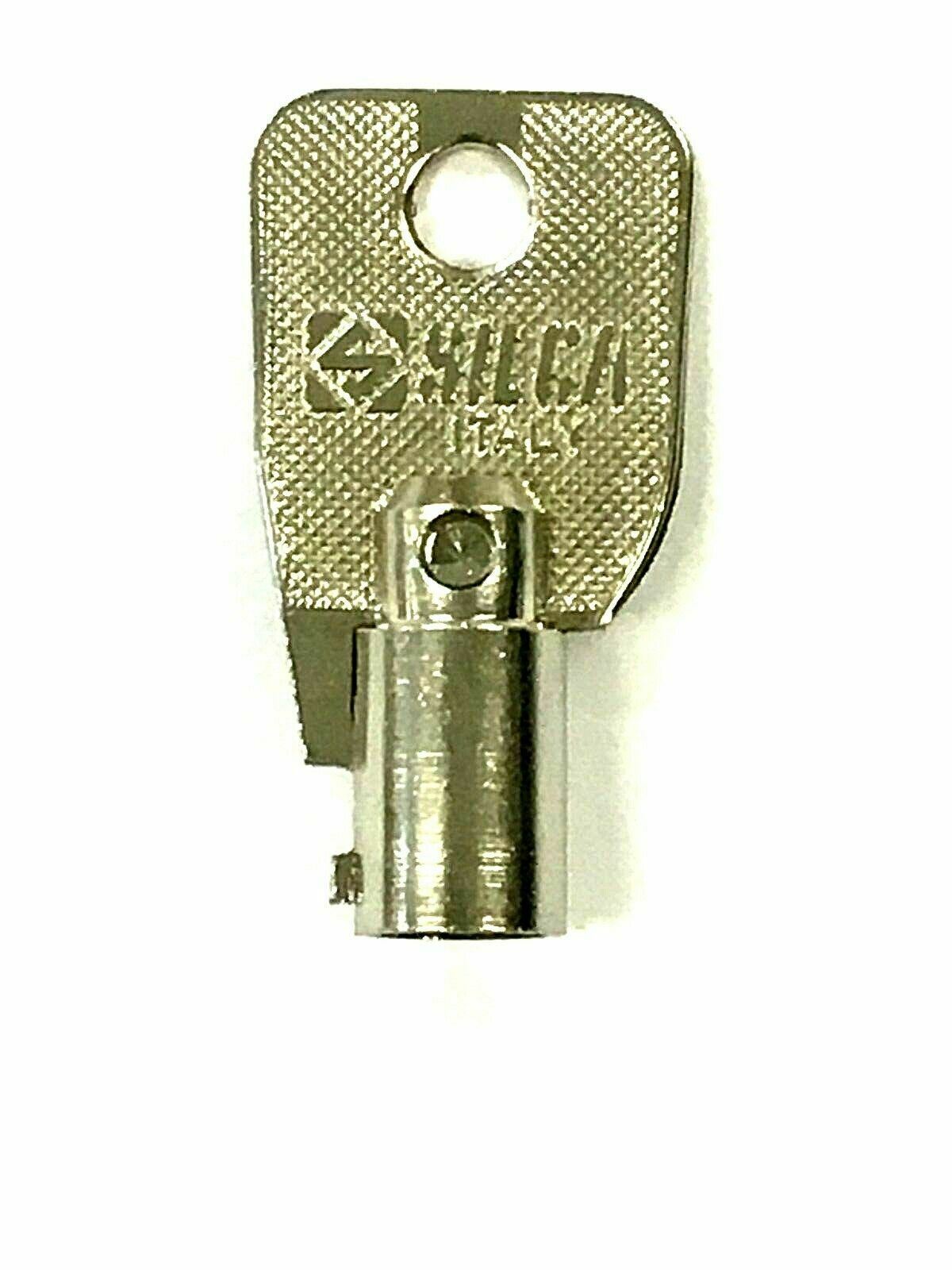 1 Chicago Lock Key SMALL Tubular Round Blank 1136S