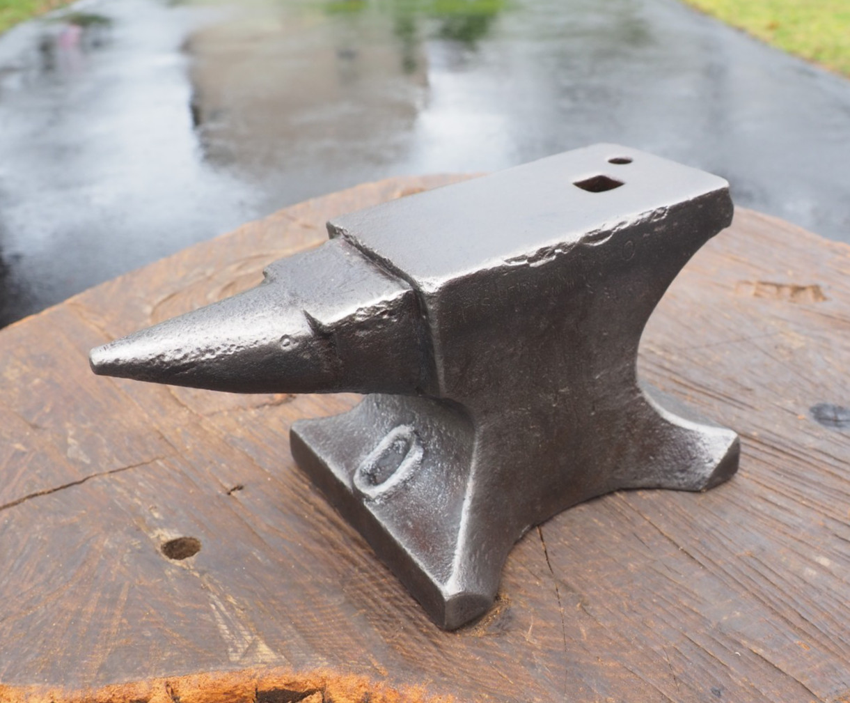 RARE 10LB No. 0 “FISHER NORRIS” BLACKSMITH 1860’s MINIM ANVIL VISE VINTAGE AXE