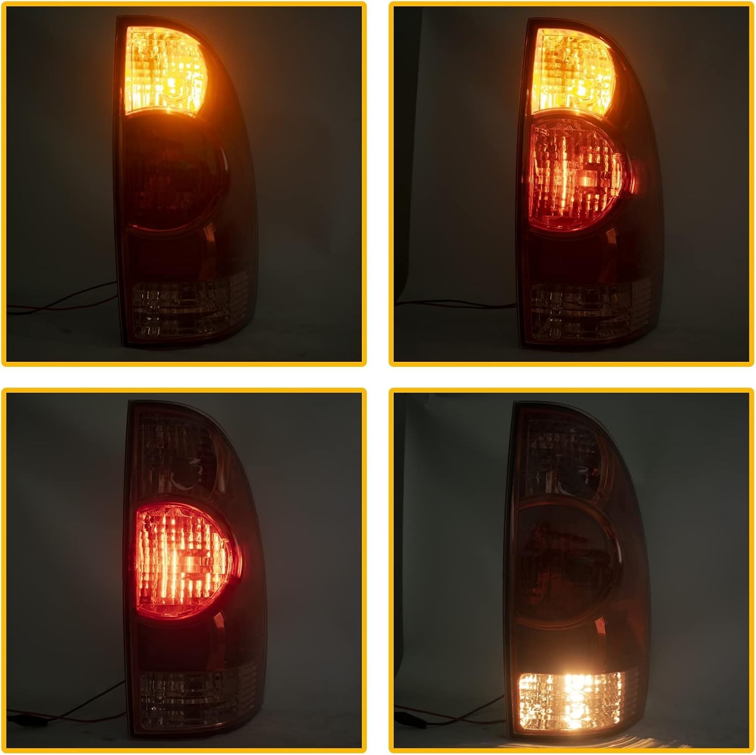 Boine Tail Light Compatible With 2005-2015 Toyota Tacoma Pickup Right Passenger