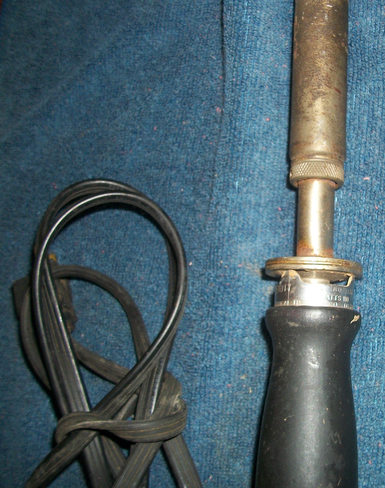 AMERICAN BEAUTY NO. 3138 SOLDERING IRON 110-120 VOLTS 110 WATTS FARM ESTATE FIND