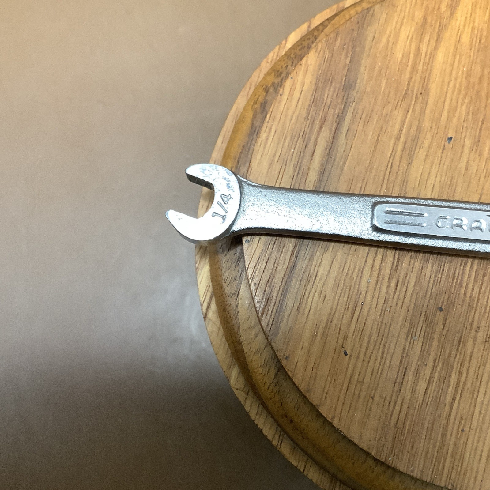 Vintage Craftsman 5/16” X 1/4” SAE Double Open End Wrench VV 44571 Made In USA