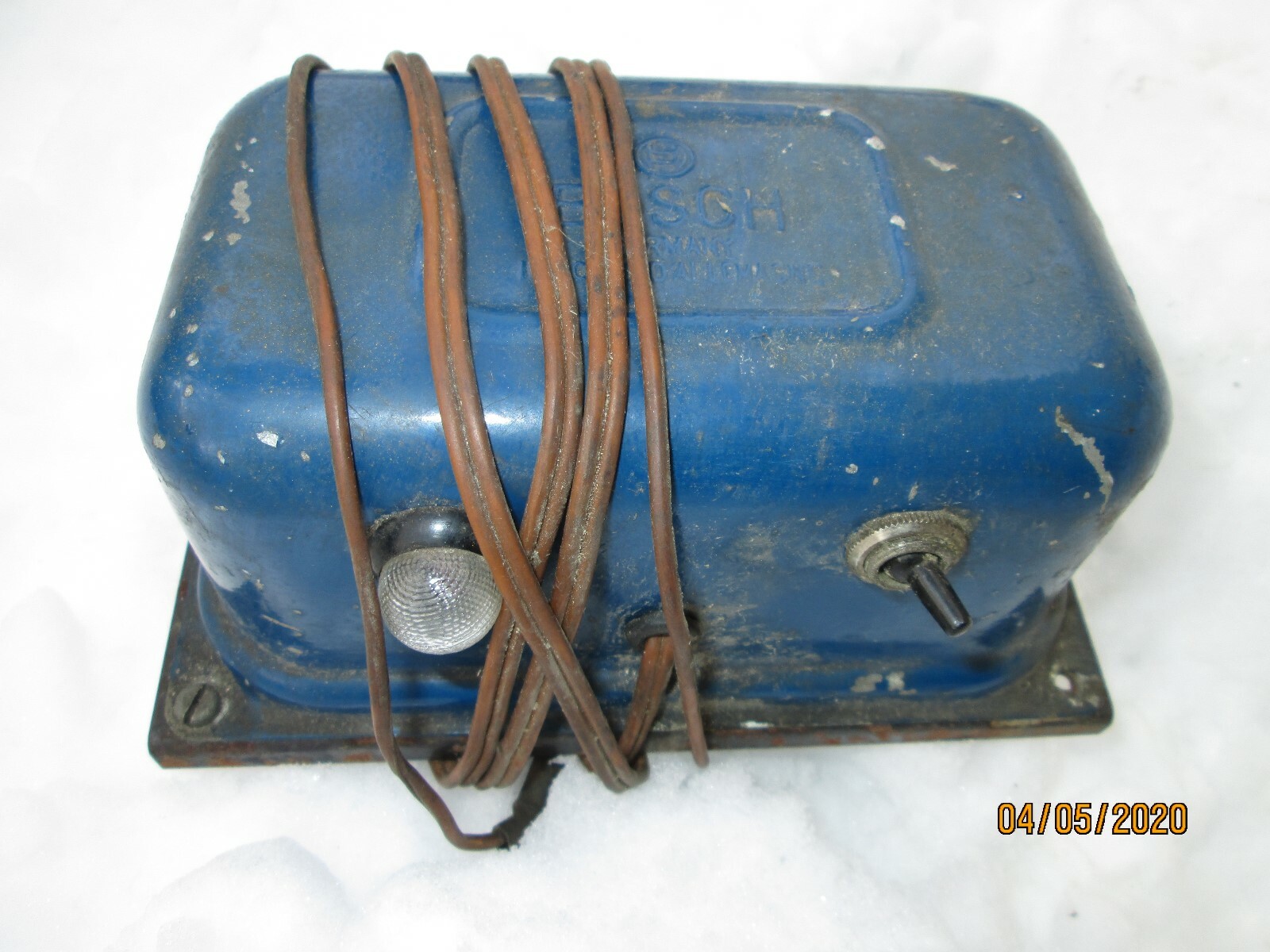 VINTAGE BOSCH GERMANY TESTER BMW MERCEDES PORSCHE VW VOLKSWAGEN OEM ORIGINAL