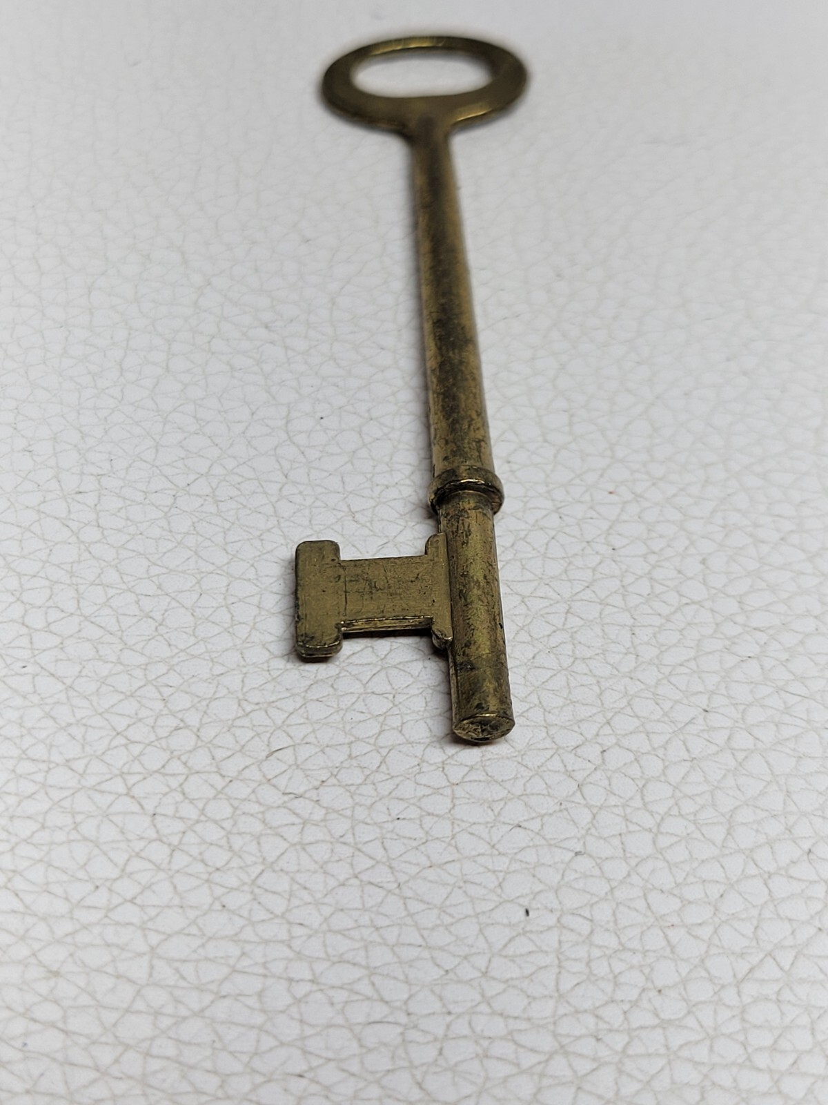 Brass Skelton Key 3.25″ Long Collectible Key,found Art Stock,jewelry Making