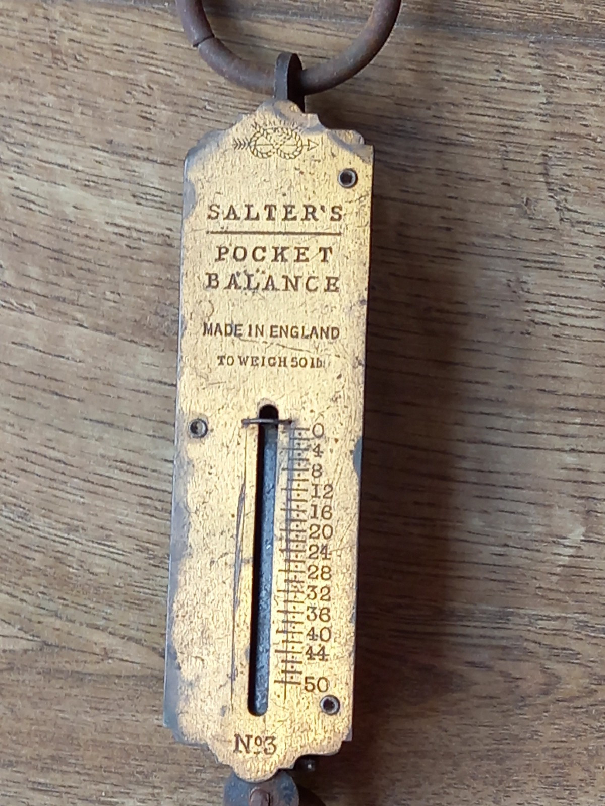 Vintage Salters Pocket Balance No3 50lb – Made in England