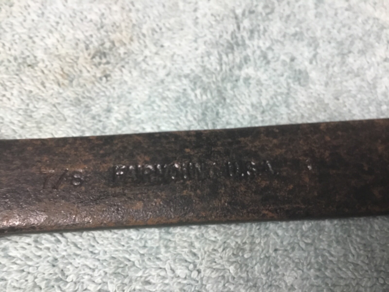 Fairmont USA 7/8 Open End Wrench series 5 black