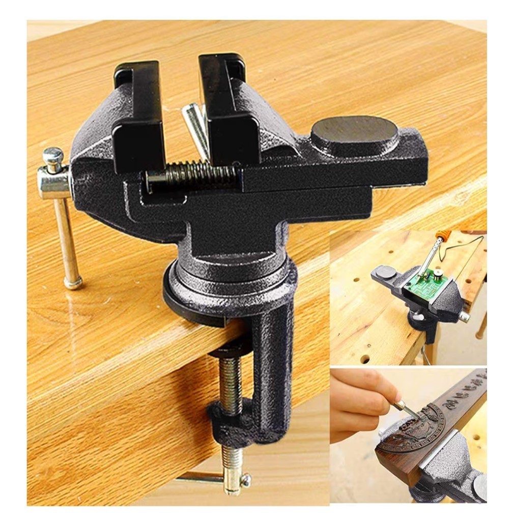 Mytec Home Vise Clamp-On Vise 3.0″ Black New In Box