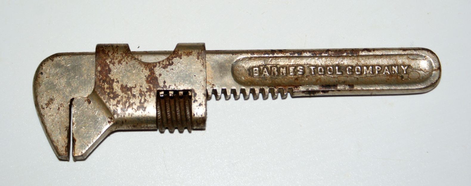 BARNES TOOL COMPANY Adjustable Bicycle Wrench Tool Old Vintage