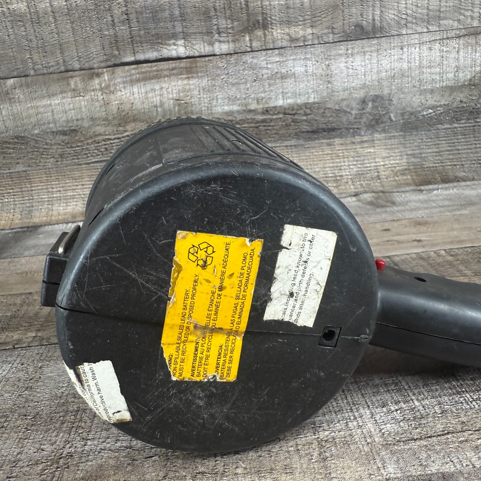 Task Force Spotlight Flashlight Rechargeable Untested As Is