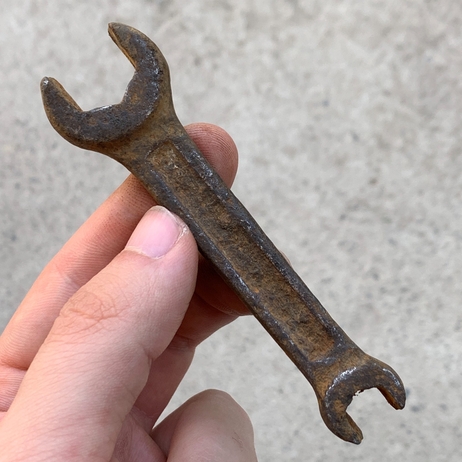 Vintage Open End Wrench / Soviet Old Hand Tool / Made in USSR.