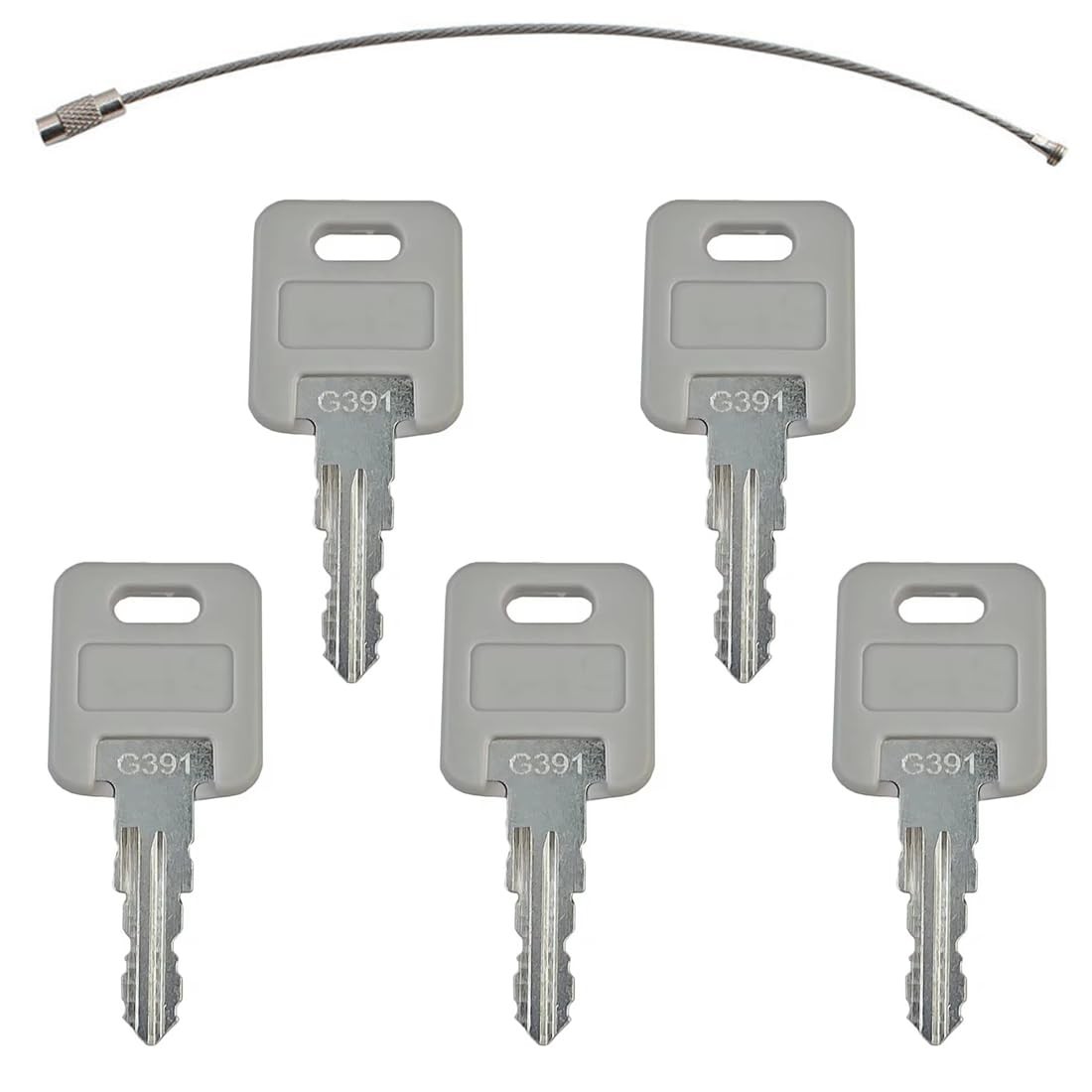 5PCS G391 Key for RV Motorhome Trailer Camper – with Global Link, FIC, Lipper…
