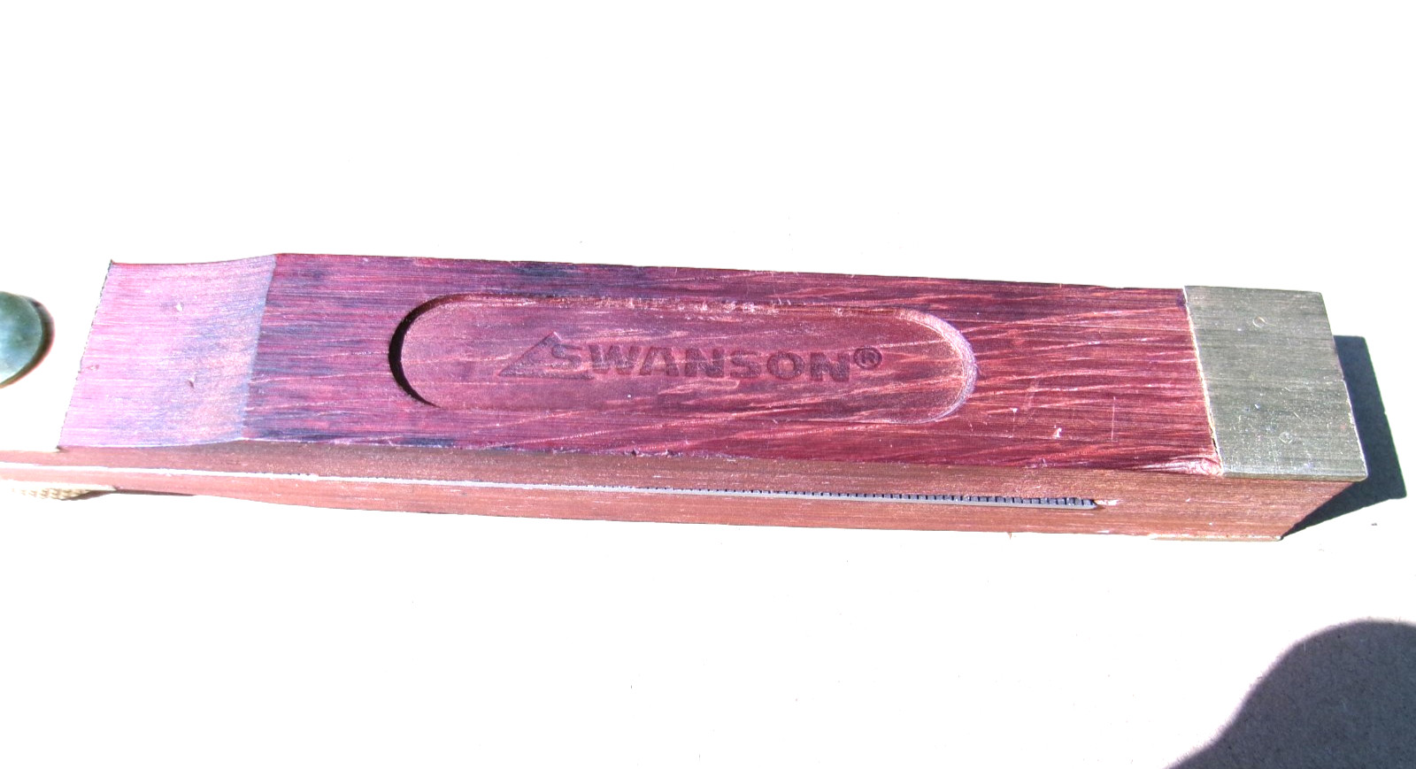 Vintage Swanson 9” Sliding T-Bevel Gauge Hardwood Handle Stainless Blade USA Reo