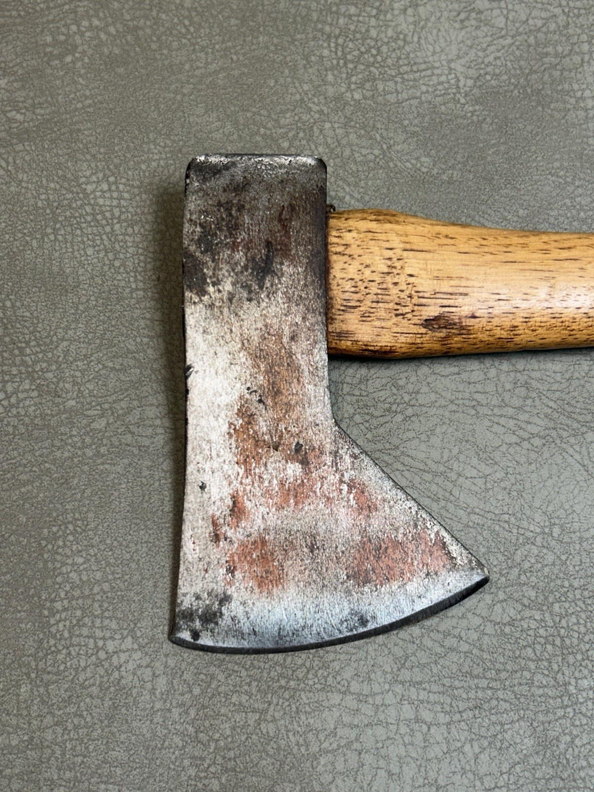 Vintage Norlund Hudson Bay Small Single Bit Camp Axe Hatchet w/ Original Handle