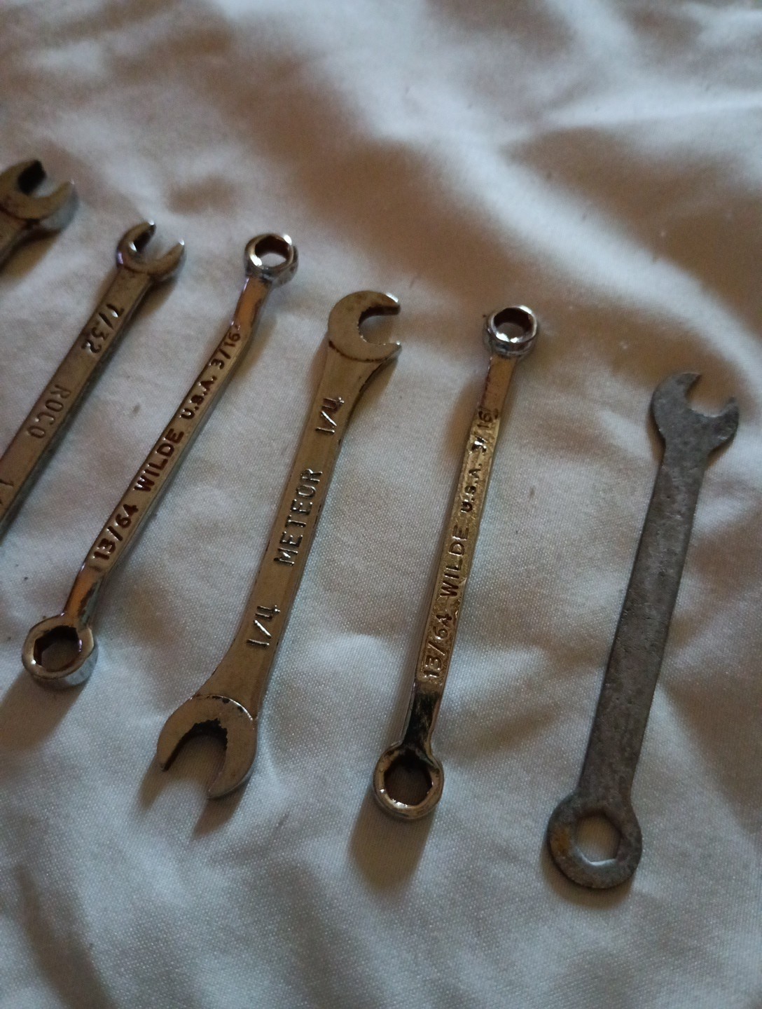 Lot of mini Wrenches Wilde Meteor ROCO Bonney KAL Drop Forged +