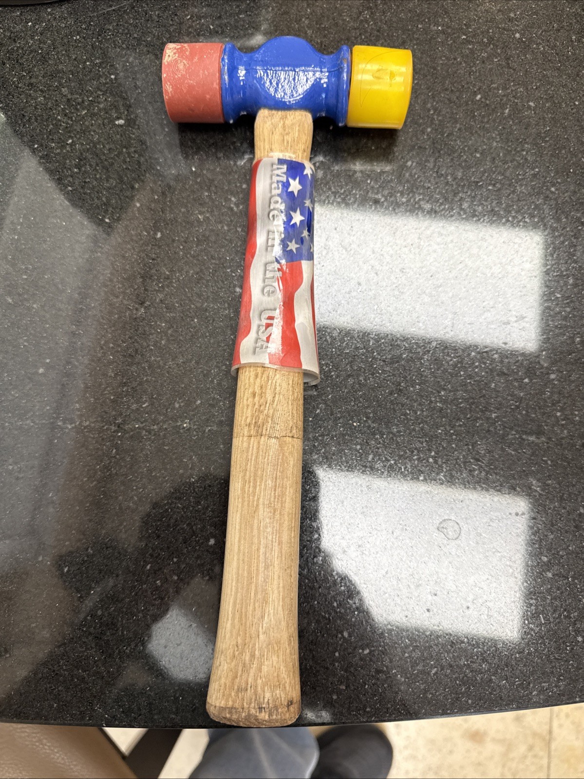 Vintage Vaughan 12 oz. Soft Rubber Tip Hammer Mallet Made in USA No. SF12