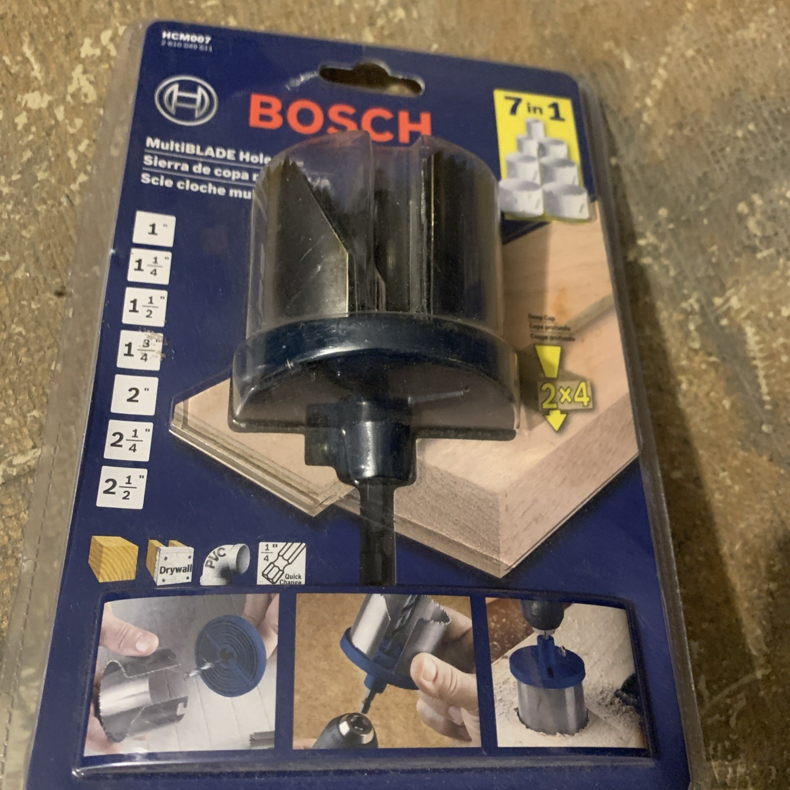 Bosch MultiBlade Hole Saw 7in1