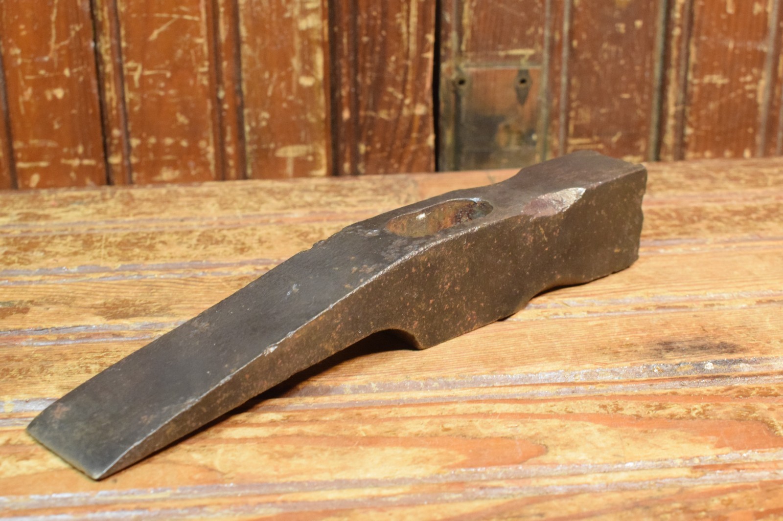 BLACKSMITH STRIKING HAMMER CROSS PIEN HAMMER HEAD 21oz. HOT IRON METAL HAND TOOL