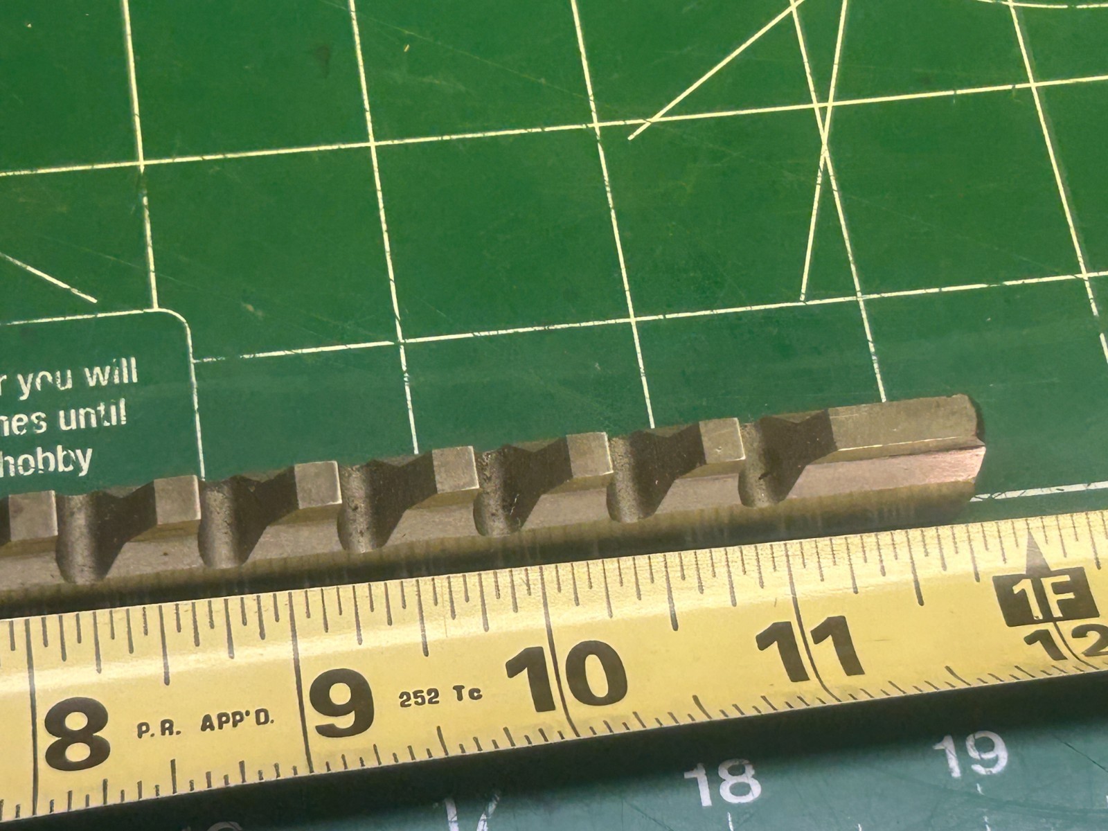 MACHINIST HmDrcB TOOL LATHE MILL Machinist Dumont 3/16″ – C Broach Tool