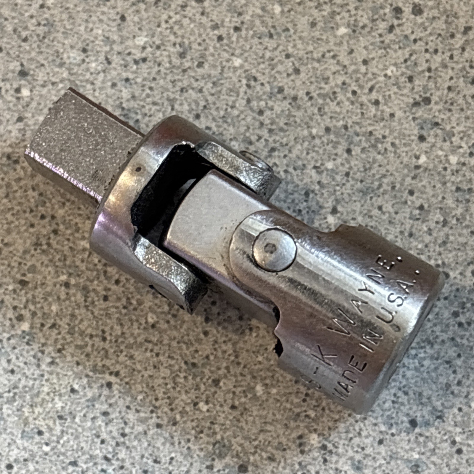 S-K Wayne Tools 3/8″ Drive Universal Swivel Adapter Part # 45190 Made in USA!