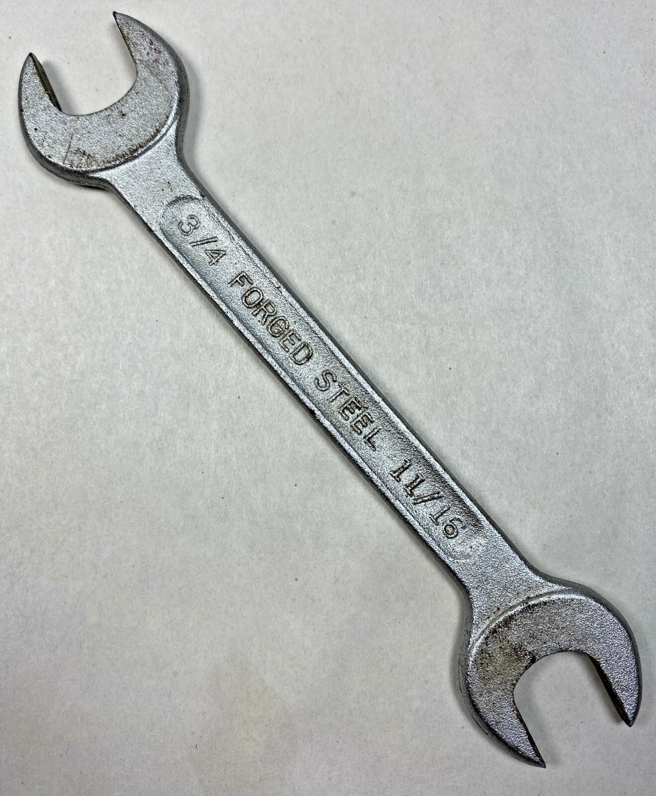 Vintage TRU FIT Tools Open End Wrench 3/4″ x 11/16″ SAE Tool Made in USA Tool