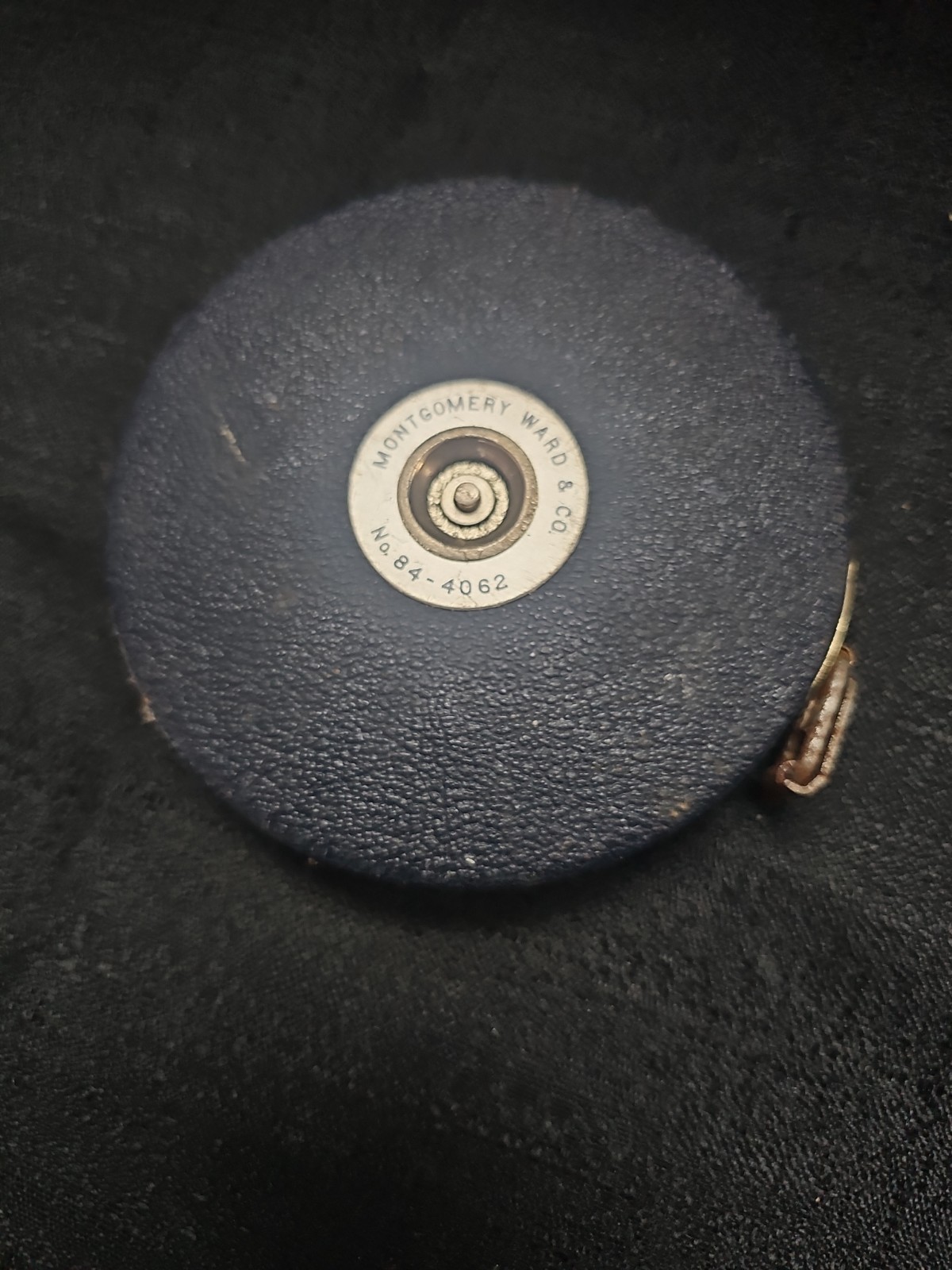 Vintage Measuring Tape Montgomery Ward Power Kraft – Steel Tape 100 Ft. 84-4060