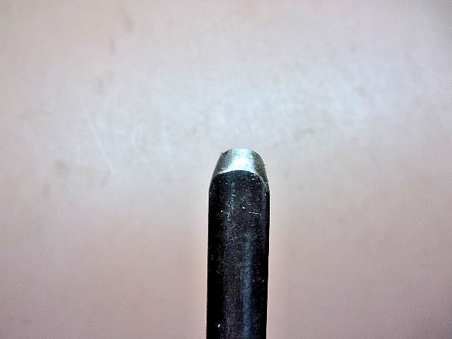 Antique W. BUTCHER Cast Steel 5/16″ Tang Style Shallow Gouge Wood Chisel