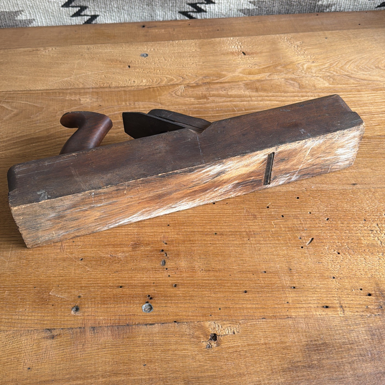 Antique Ogontz No. 13 Wood Plane With Baldwin Tool Company Blade 16”
