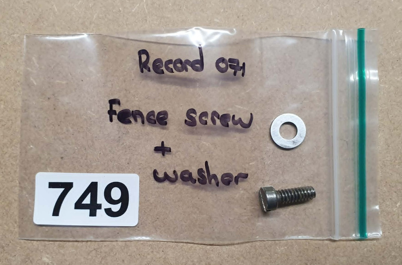Vintage Record 071 Router Plane Fence Screw Old Woodworking Hand Tools Carpentry