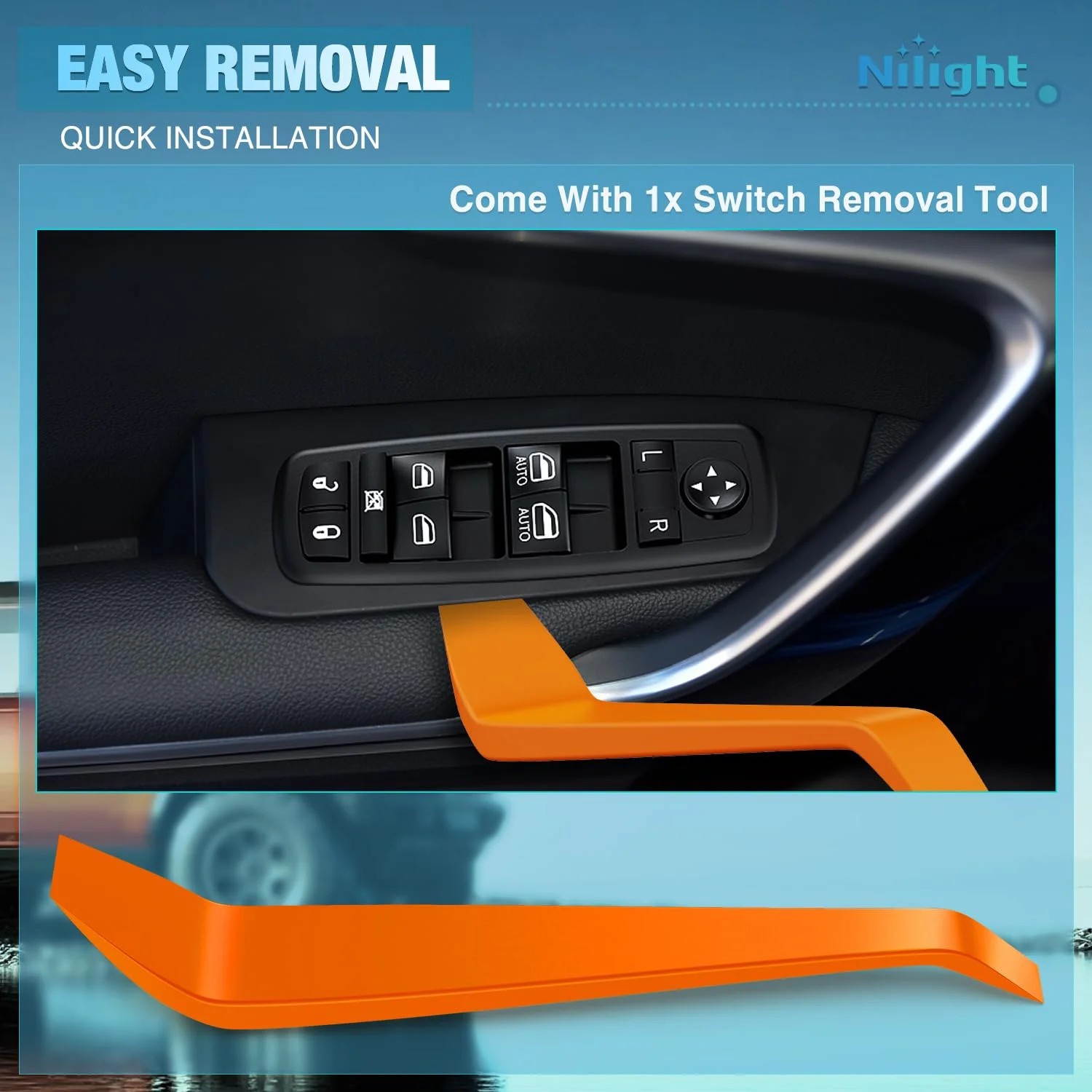 Nilight Power Master Window Switch Compatible with 2011 2012 2013 2014 2015 2016