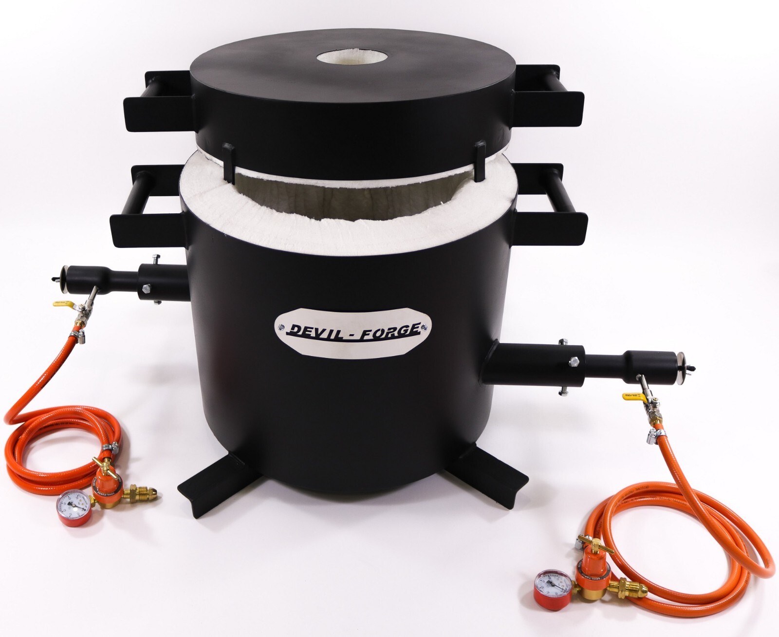 FB3Hb–20KG GAS METAL MELTING FURNACE Propane Forge Copper Brass Crucible USA