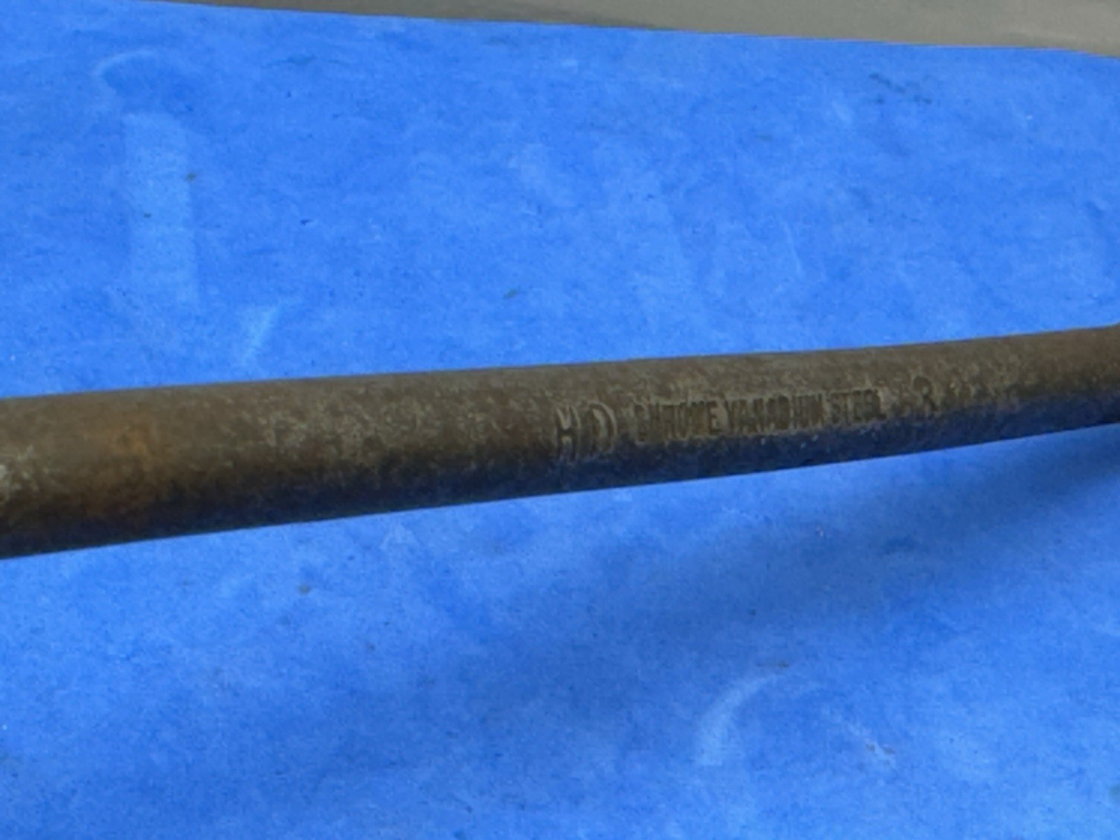 Hinsdale HD 5/8’X11/16” 12 Pt Offset Box End Wrench Vintage