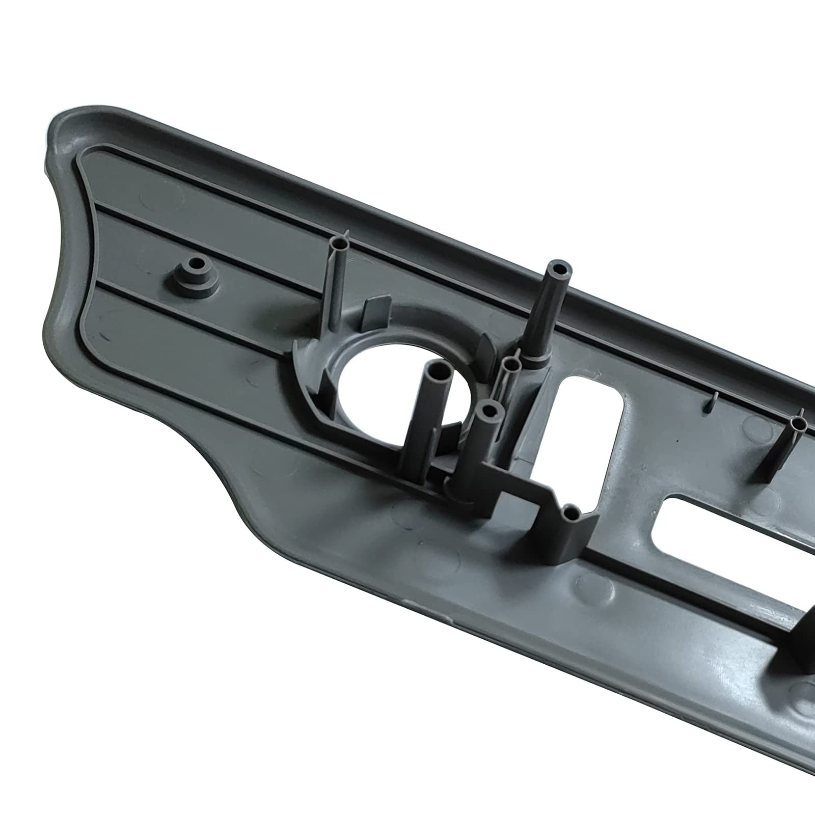 KYYET Fits For 2003-2007 Chevrolet GMC Gray Front Gray-Driver side, Grey