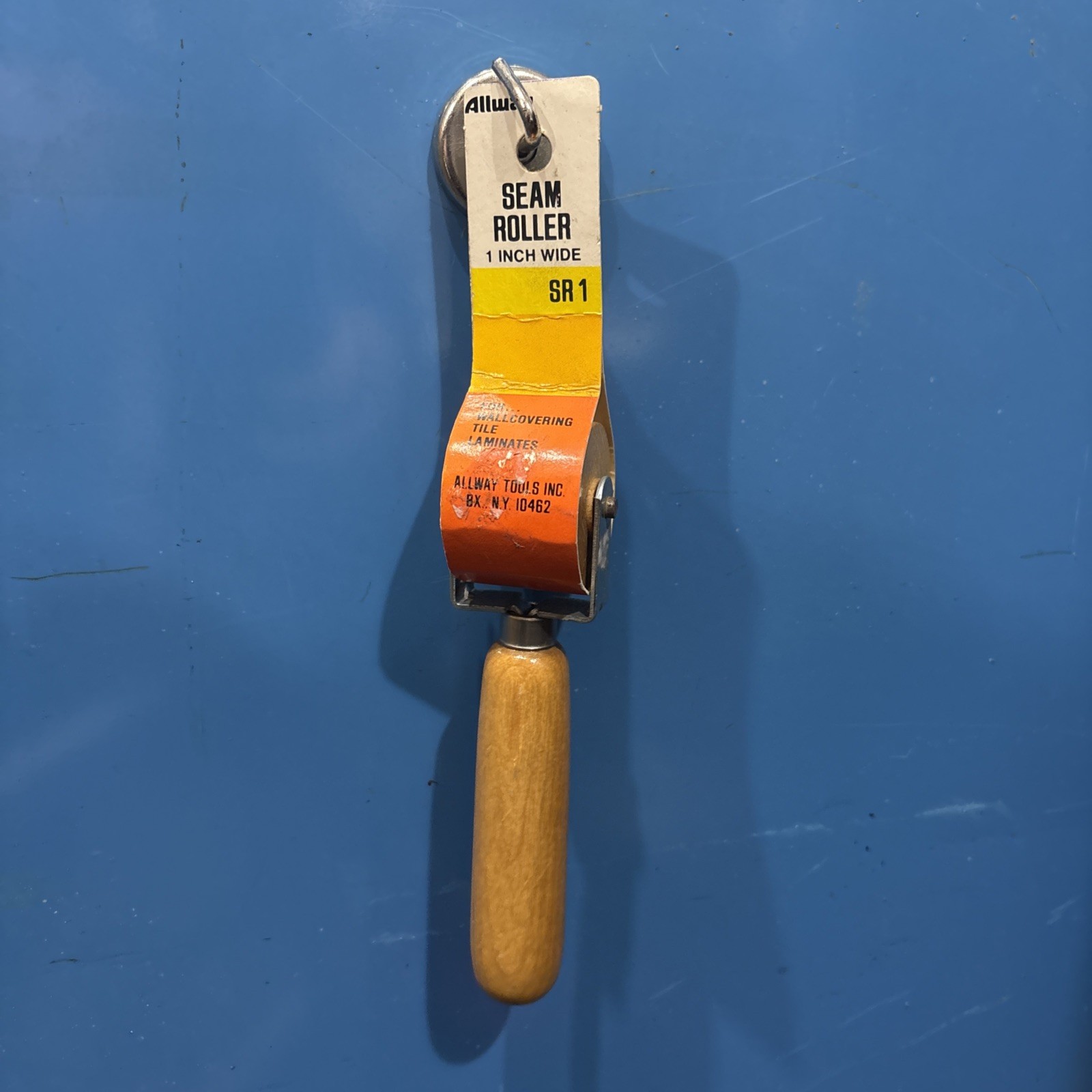 Allway Tools Wooden Seam Roller Wallpaper Hand Tool Made In USA Vintage