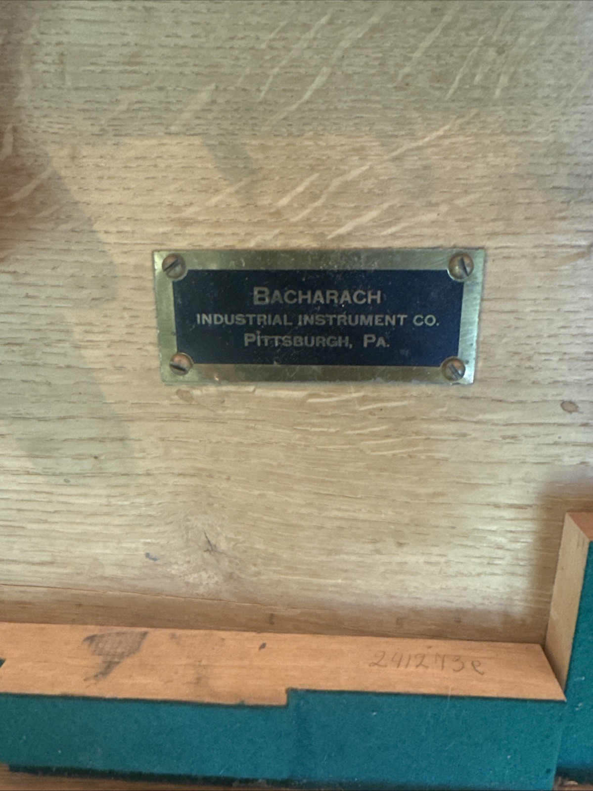 Vintage Bacharach Instrument Steam Engine Indicator Tool Type 2-CP Germany